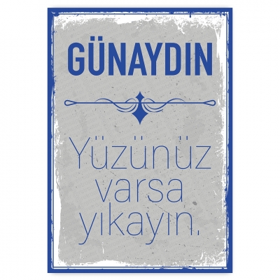 Günaydın :) Yüzünüz varsa yıkayın